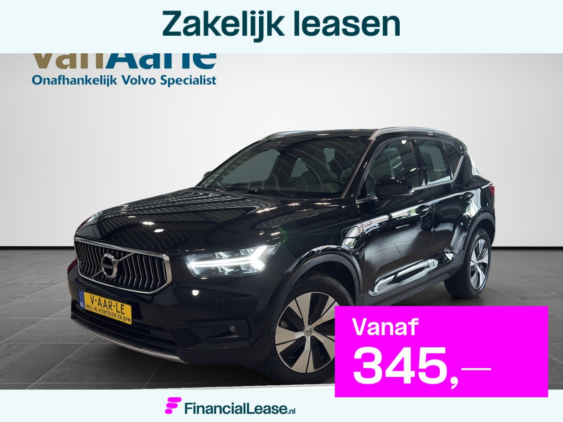 Volvo XC40 T4 Aut. Plug-in Hybrid Leder Panoramadak 211pk, Beige, Automatische klimaatregeling, Zwart, Leder
