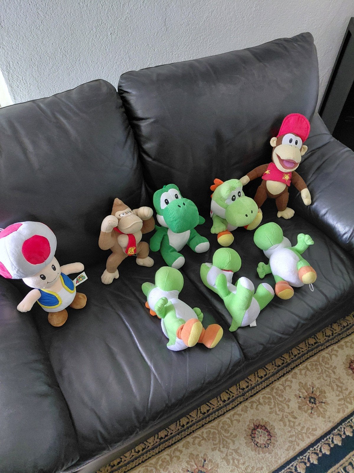 Donkey kong knuffels, Kinderen en Baby's, Super Mario, Ophalen of Verzenden, Gebruikt