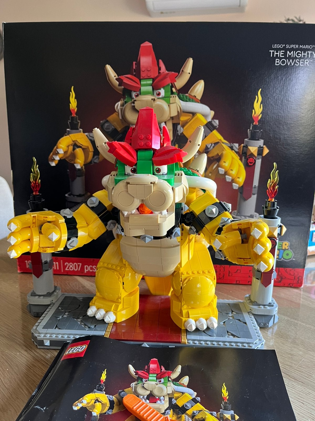 Lego Mario Brooster 71411, Kinderen en Baby's, Speelgoed | Duplo en Lego, Ophalen of Verzenden, Zo goed als nieuw
