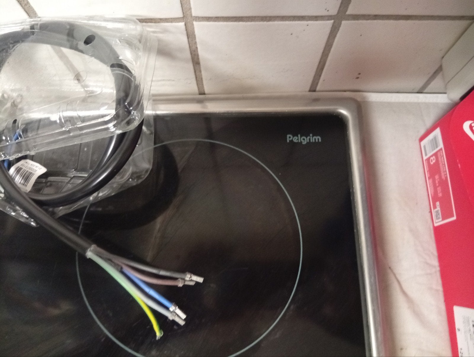 Pelgrim keramische kookplaat, Gebruikt, Keramisch, Inbouw, 4 kookzones