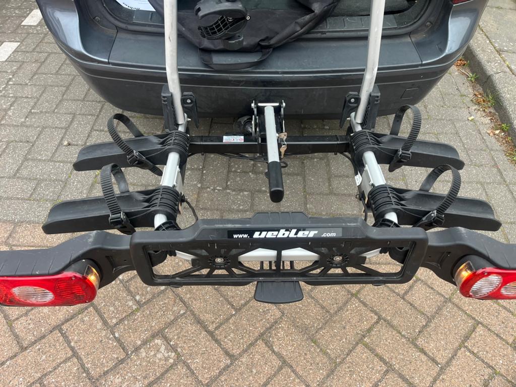 Uebler X21 voor 2 (elektreische) fiesten, Ophalen, Zo goed als nieuw, Trekhaakdrager