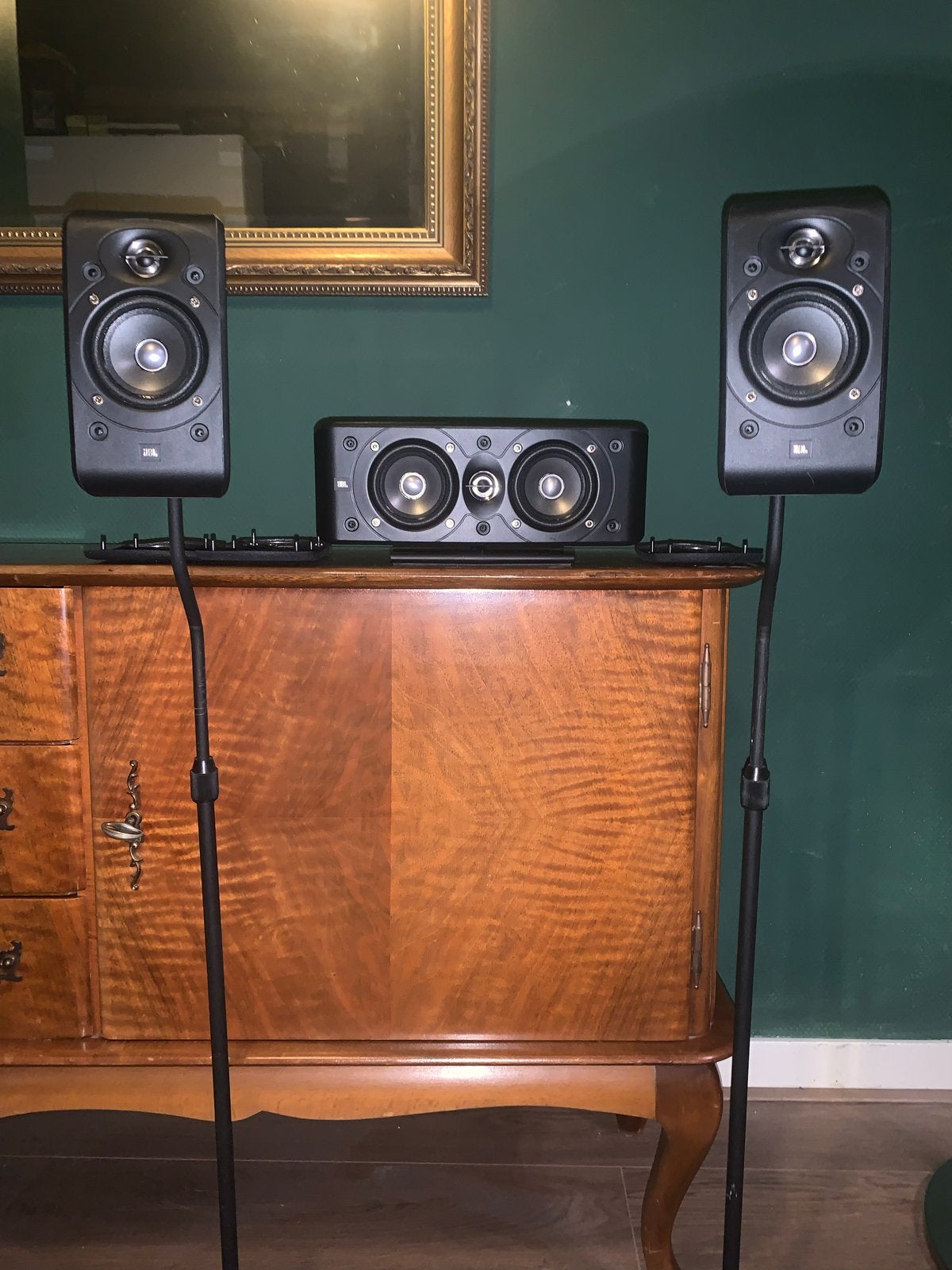 JBL SCS200.5 Surround Sound Speakerset met Stands, Audio, Tv en Foto, Gebruikt, JBL, Ophalen of Verzenden, Surroundset