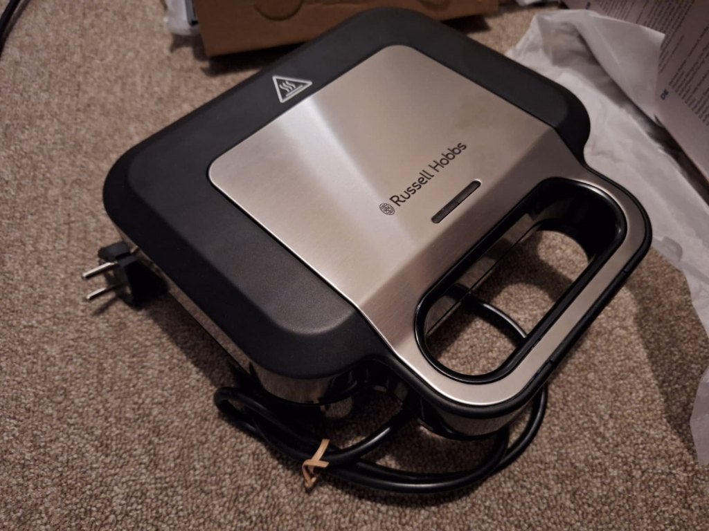 Russell Hobbs Creations 3-in-1 sandwichmaker / wafelijzer, Ophalen of Verzenden, Zo goed als nieuw