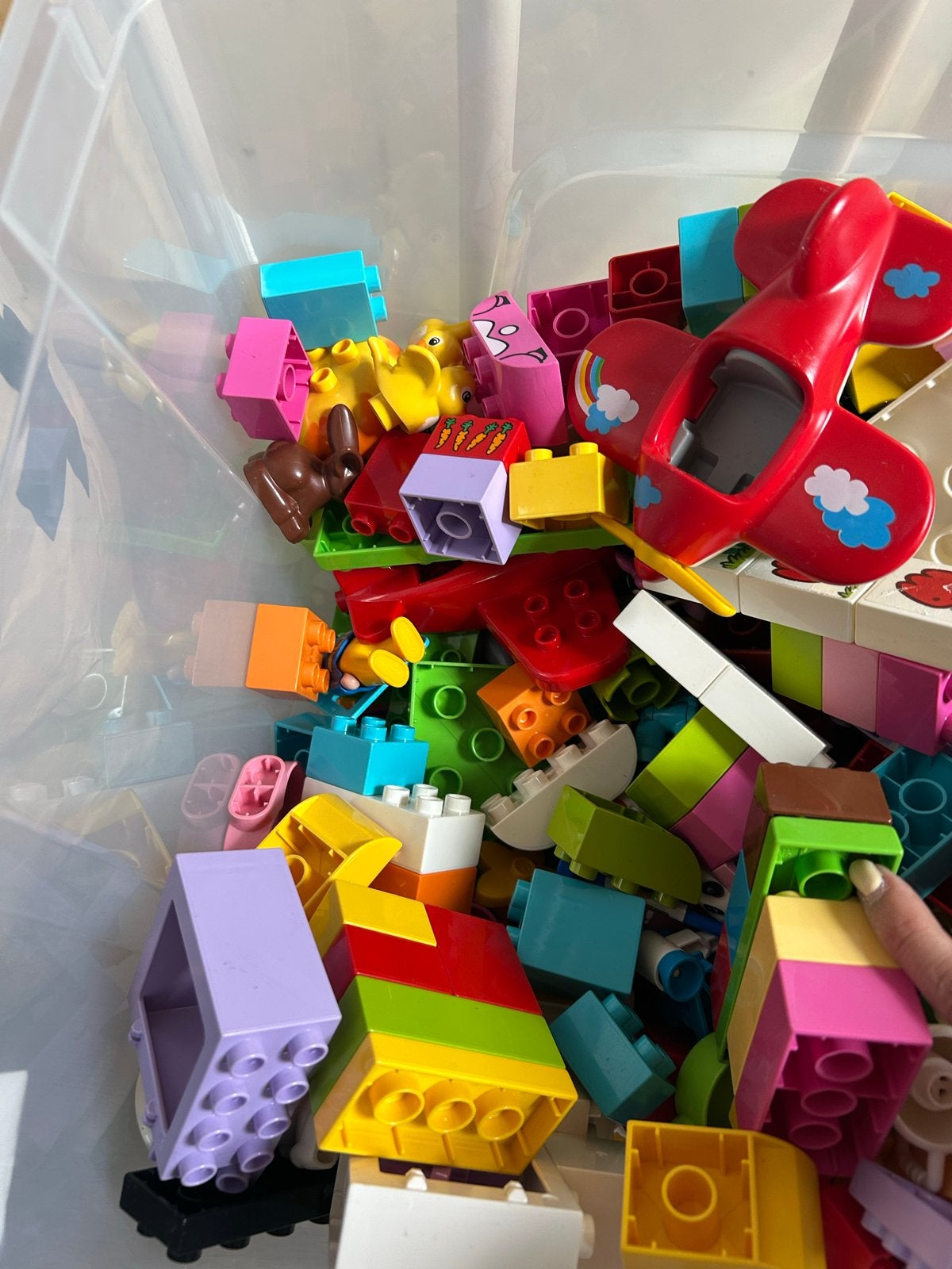 Grote doos met diverse duplo, Ophalen of Verzenden, Gebruikt, Overige merken