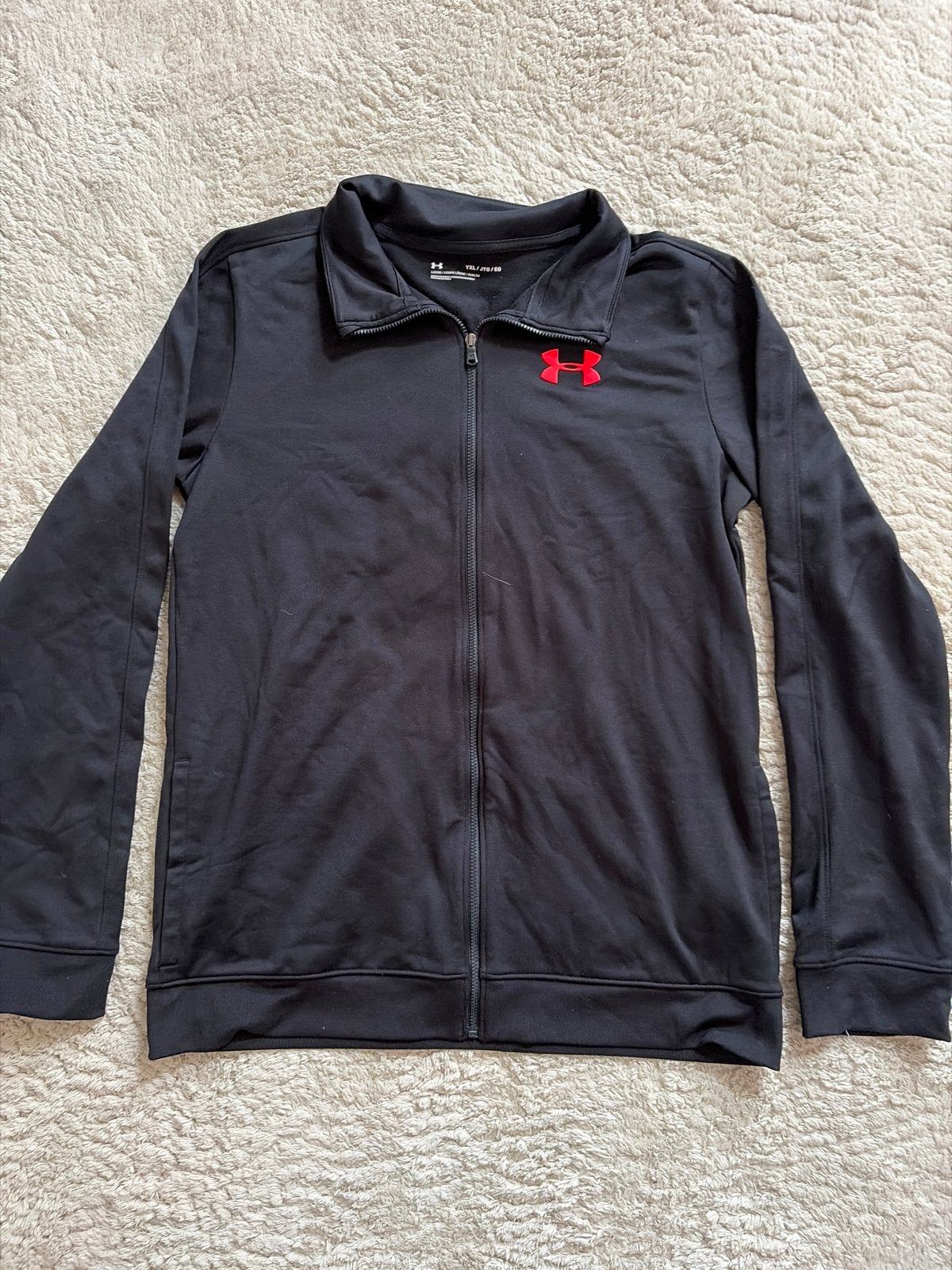 Under Armour Zwart Sportvest - Maat YXL, Ophalen of Verzenden, Zo goed als nieuw, Jongen of Meisje