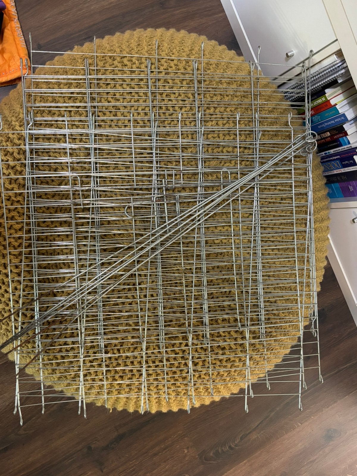 Konijnenren / ren voor kittens of andere dieren, Dieren en Toebehoren, Ophalen, Zo goed als nieuw, Aluminium, Volière
