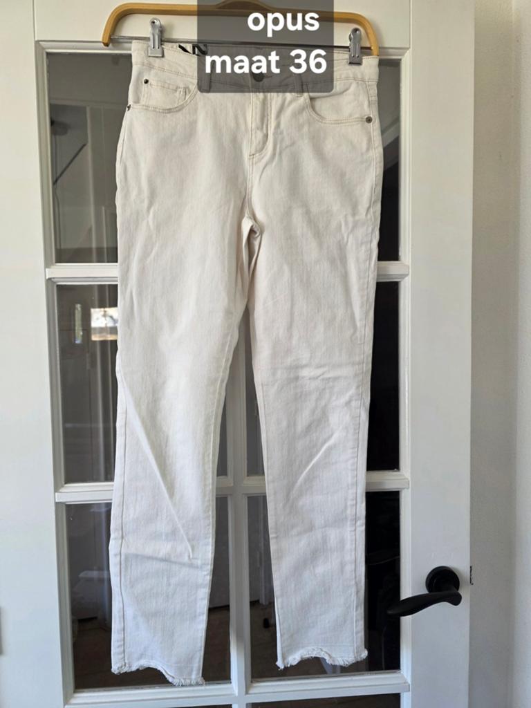 Opus Evita Natural Jeans - Maat 36, Kleding | Dames, Ophalen of Verzenden