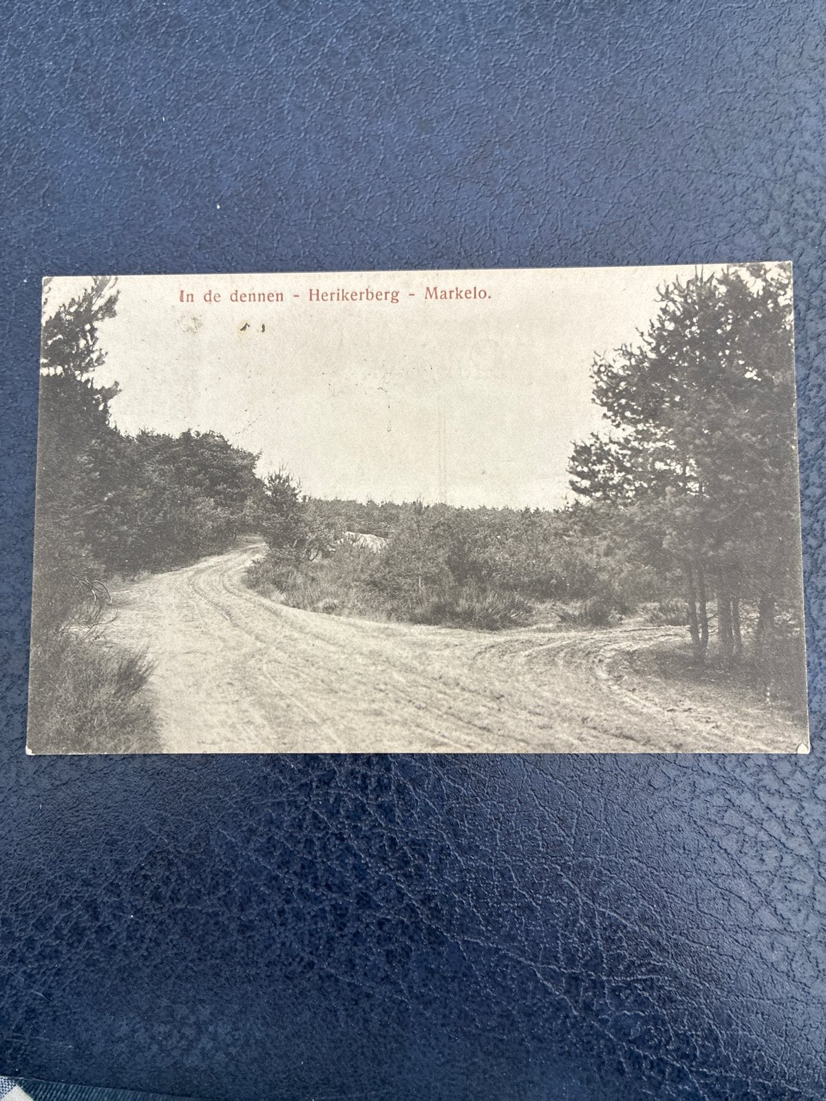 Oude briefkaart Herikerberg Markelo 1917, Ophalen of Verzenden, Voor 1920, Gelopen, Overijssel