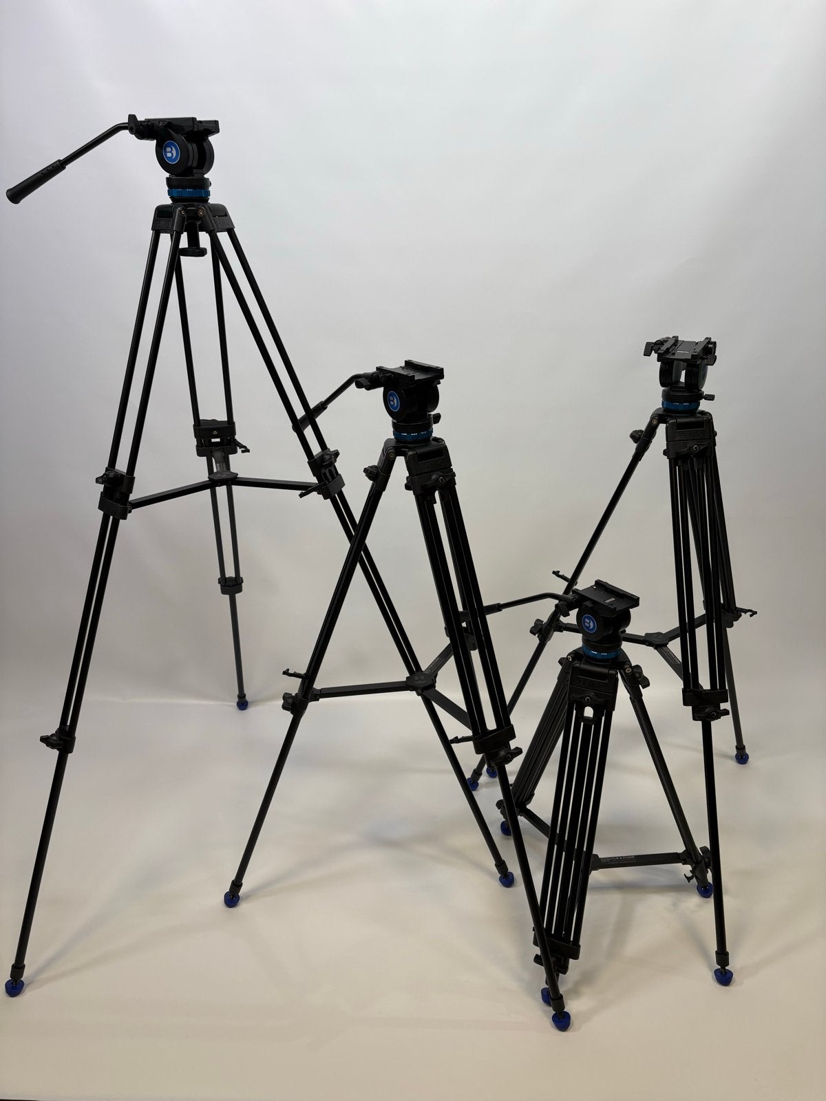Benro KH25P Videostatief (Partij van 4 stuks), Ophalen, Gebruikt, Benro, Driepoot
