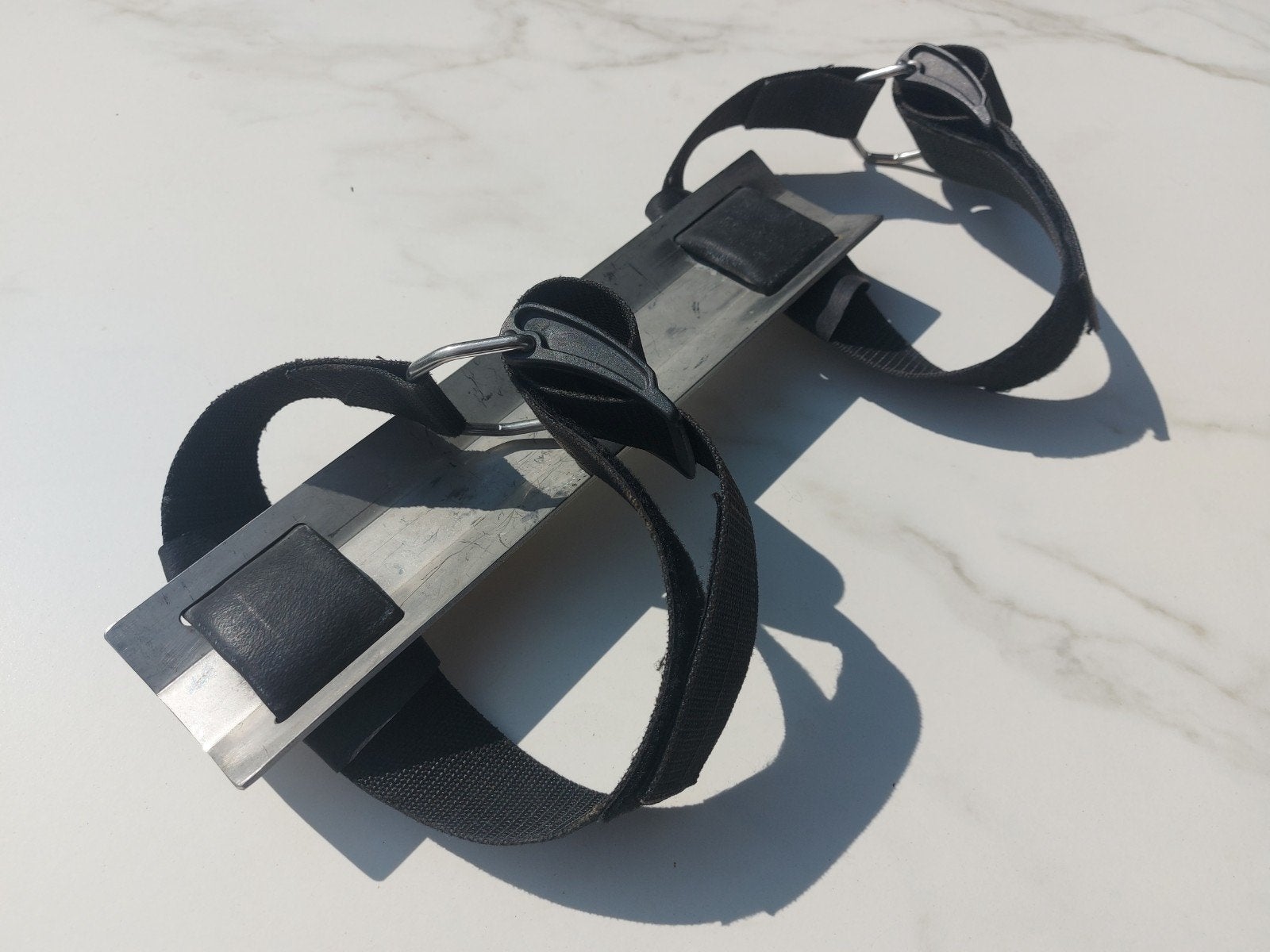 Single tank adapter met banden, Watersport en Boten, Duiken, Verzenden, Gebruikt, Duikfles