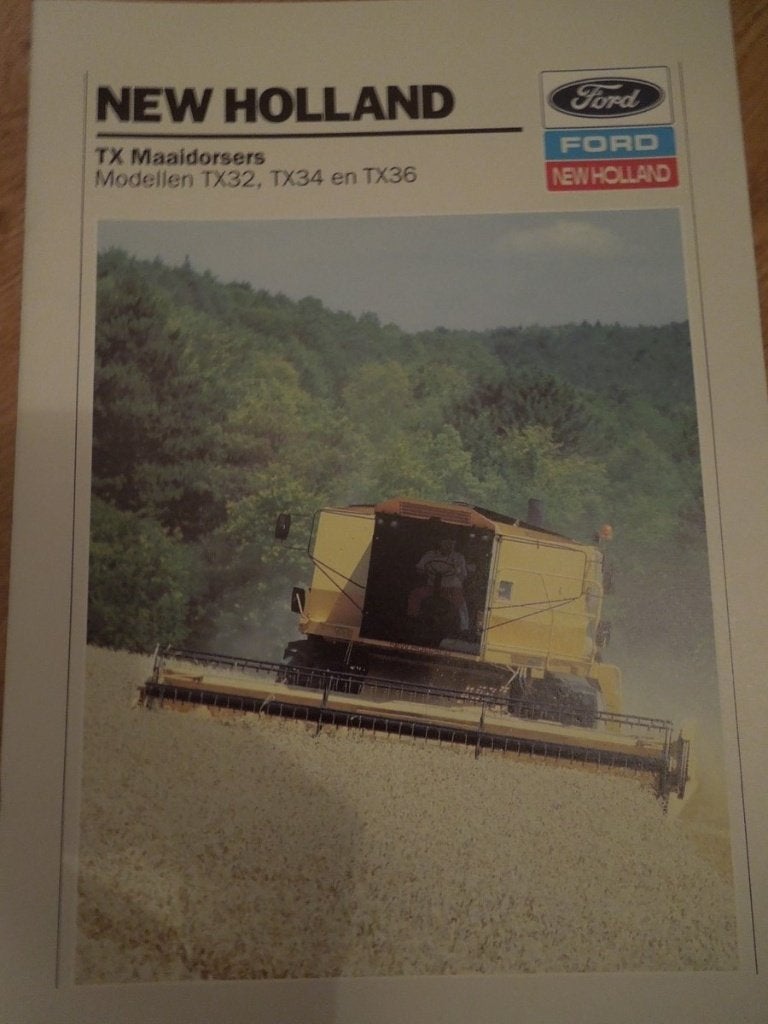 New Holland Combine folders, Ophalen of Verzenden, Zo goed als nieuw