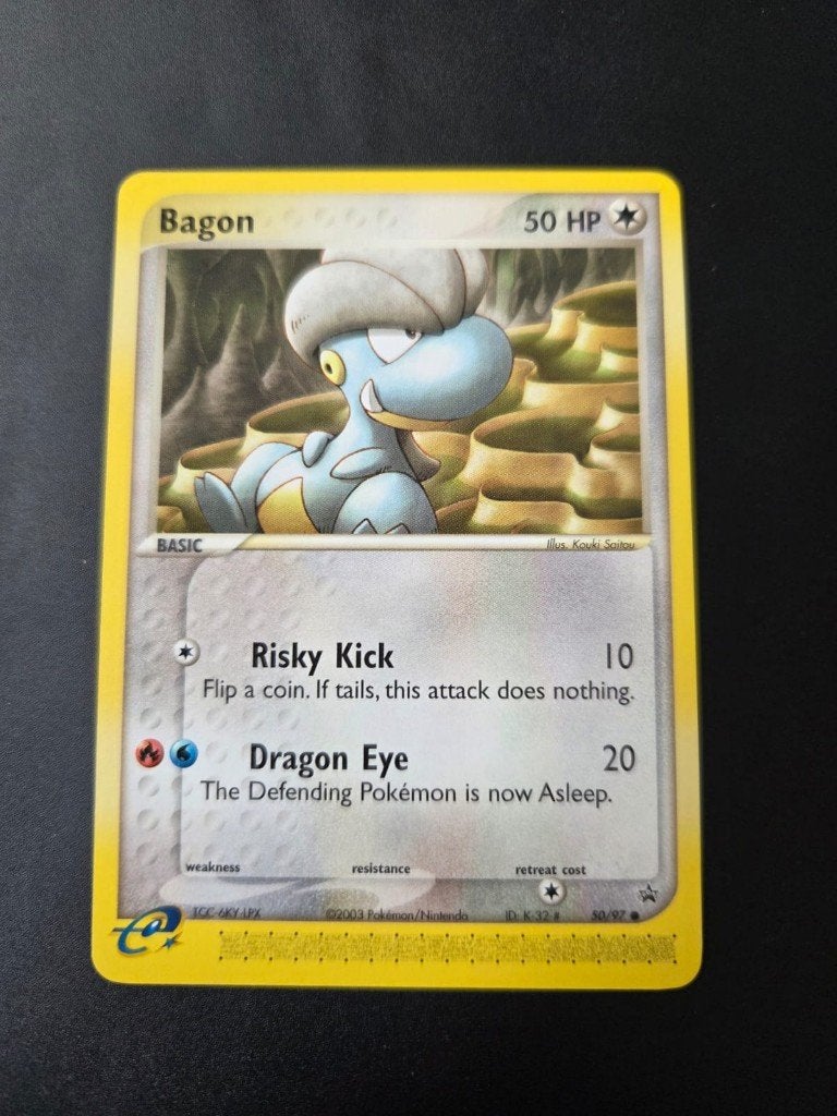 pokemon bagon black star promo, Ophalen of Verzenden, Zo goed als nieuw, Losse kaart