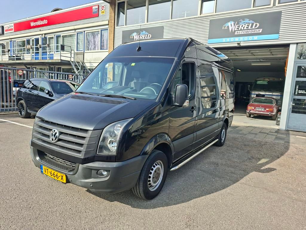 Super nette  volkswagenCrafter 32  van '16., Euro 5, 4 cilinders, Zwart, Grijs