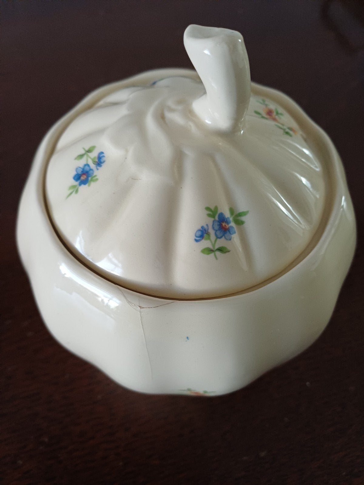 antieke Jampot of Suikerpot, Antiek en Kunst, Ophalen of Verzenden