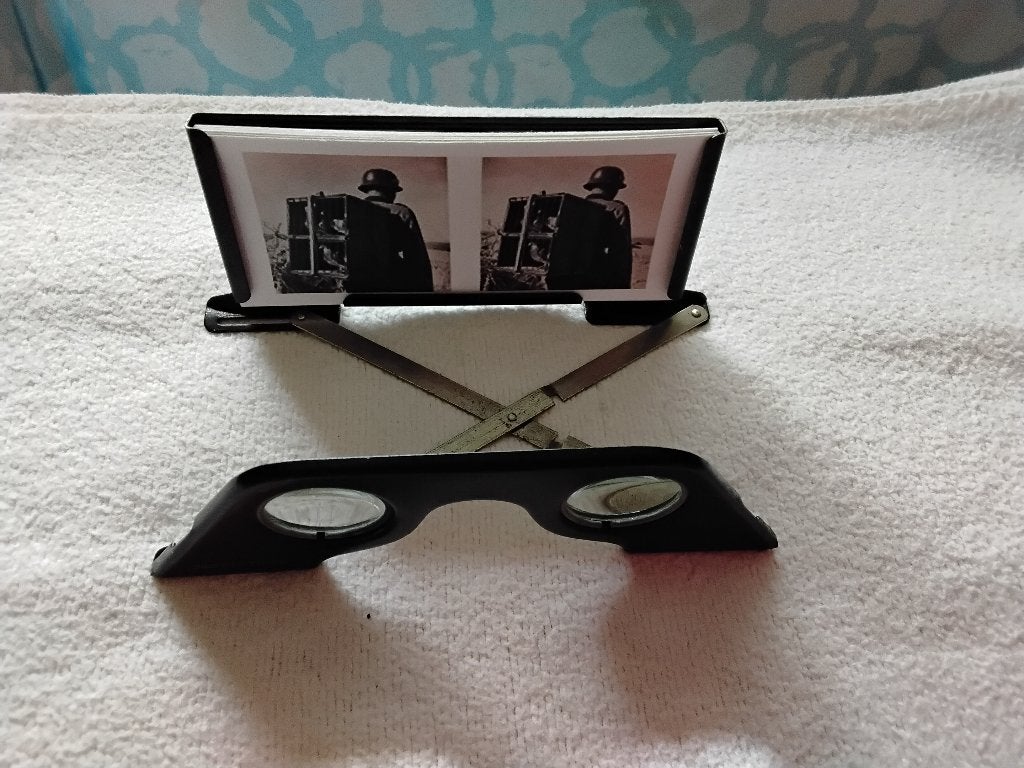 stereoscoop Raumbild-Verlag, Verzamelen, Ophalen of Verzenden, Voor 1940, Overige typen