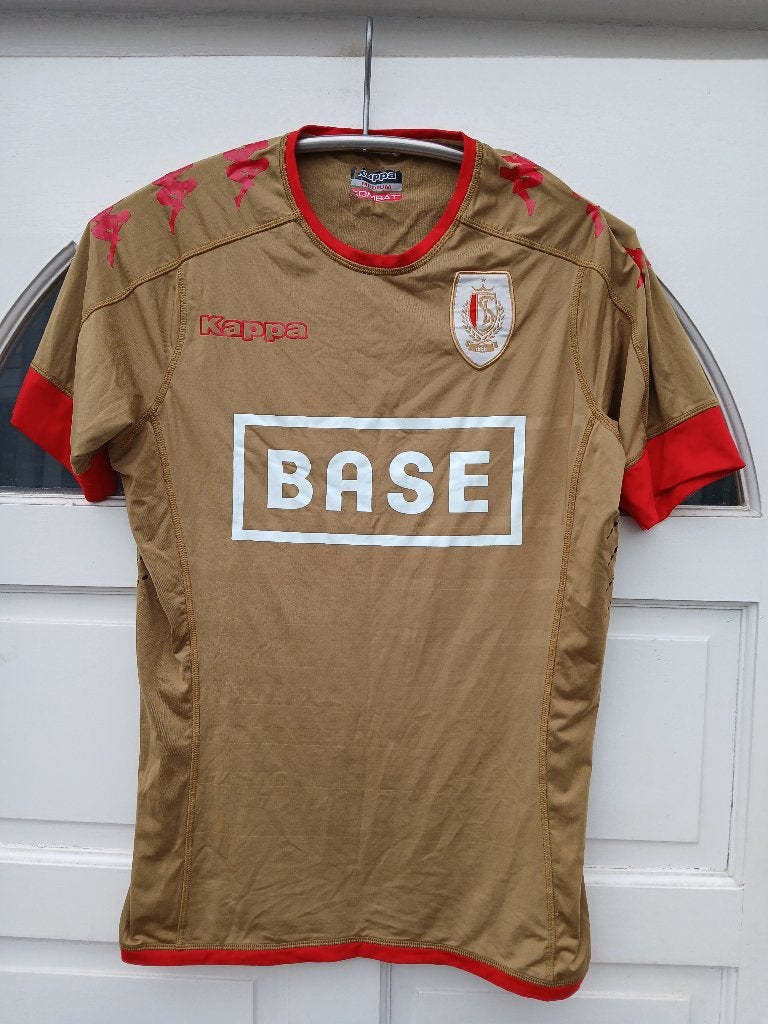 Standard Luik thuisshirt, Kappa, maat M, valt als S, Maat S, Ophalen, Zo goed als nieuw, Shirt