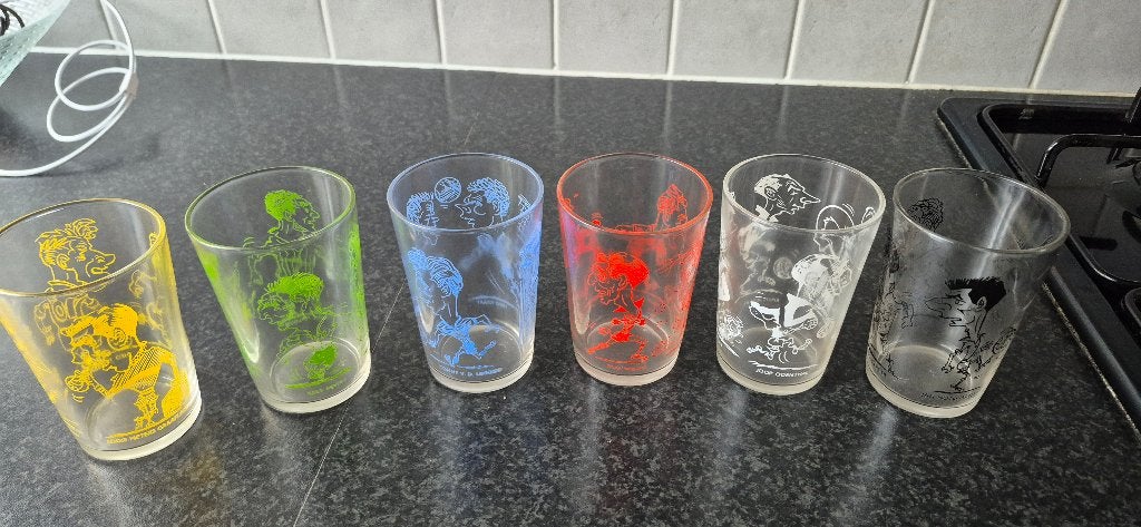 Voetbalglazen verzameling, Ophalen, Zo goed als nieuw, Frisdrankglas