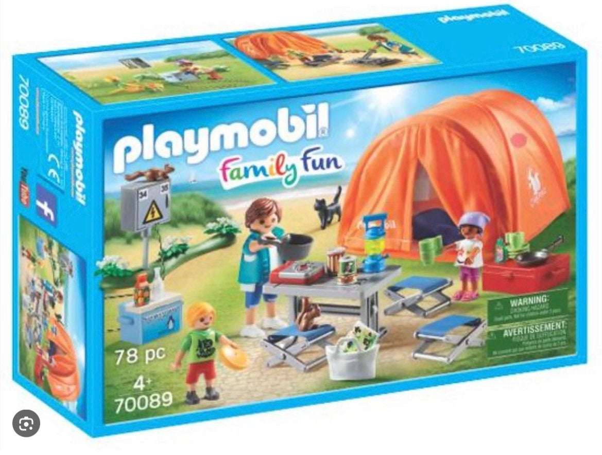 Playmobil family fun camperen, Kinderen en Baby's, Speelgoed | Playmobil, Ophalen of Verzenden, Zo goed als nieuw