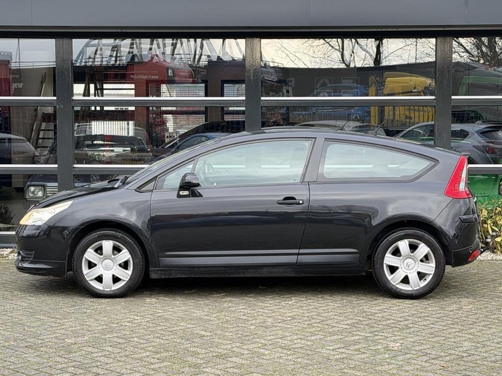 Citroen C4 Coupé 1.6-16V Image Airco NAP APK !, Voorwielaandrijving, Stof, Gebruikt, Zwart