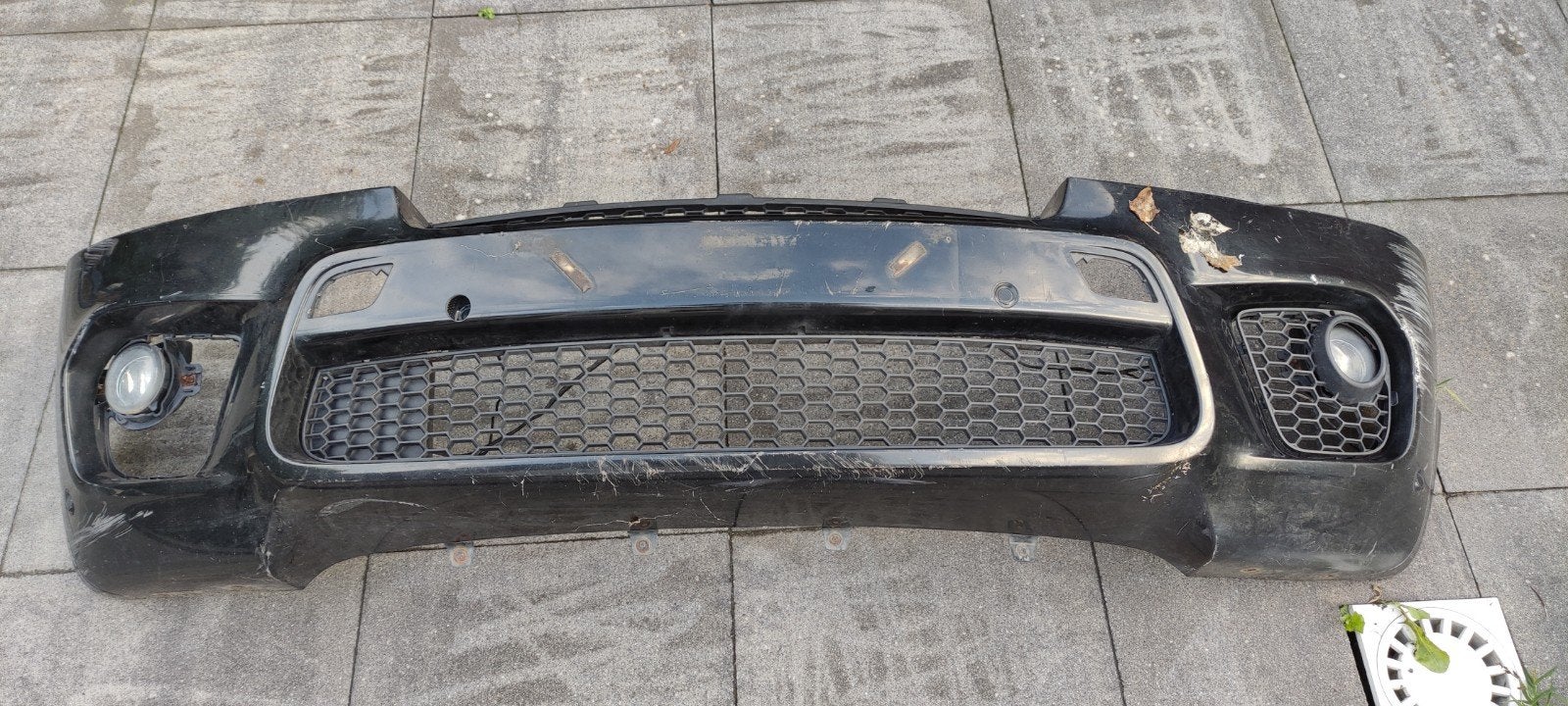 BMW X5 E70 voorbumper M-pakket 8047316, Ophalen, Gebruikt, Voor, Bumper