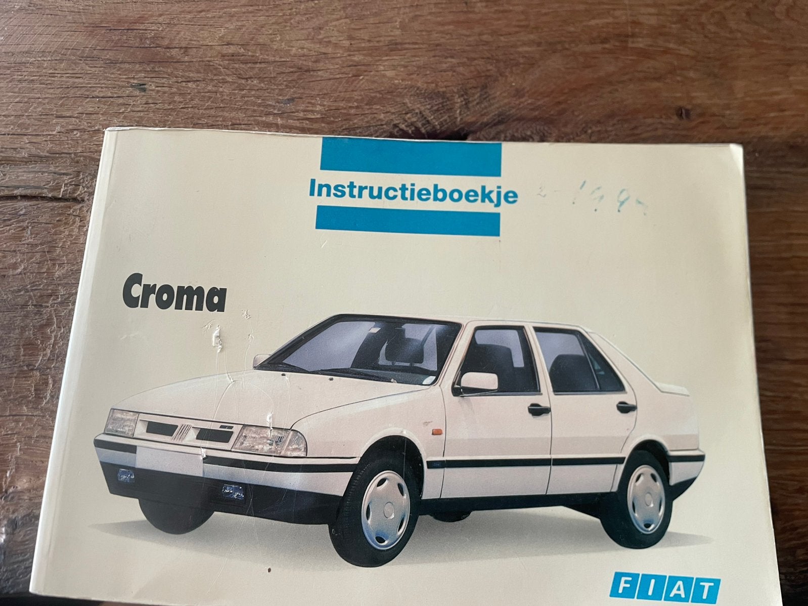 Instructieboekje Fiat Croma 1992-1996, Ophalen