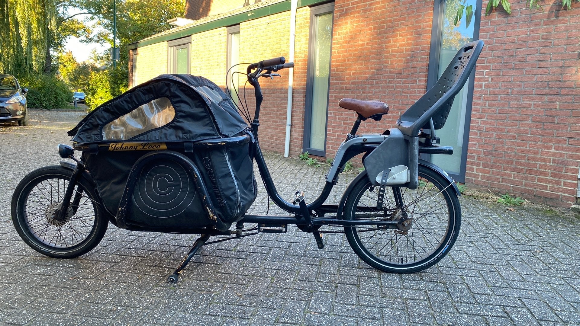 Johnny loco bakfiets, Ophalen, Zo goed als nieuw, Johnny Loco