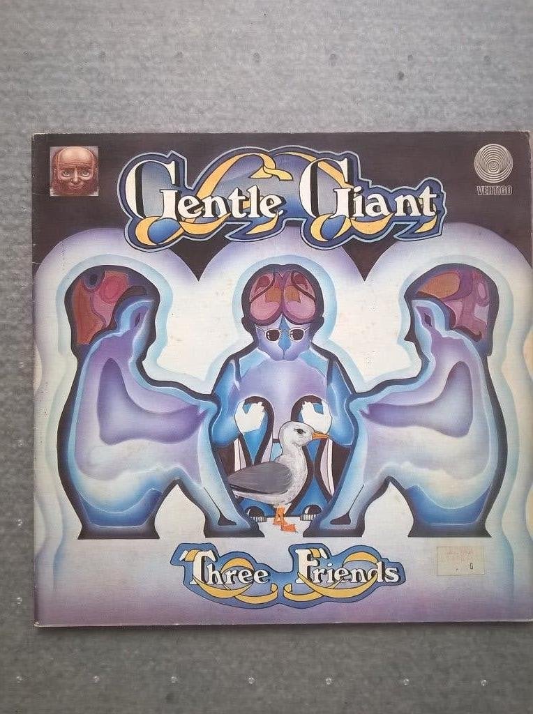 Gentle Giant - Three friends, Ophalen of Verzenden, Zo goed als nieuw, 12 inch, Poprock