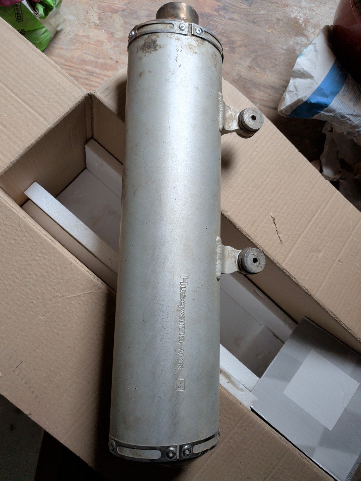 Demper Husqvarna TE TC 450 510 511 Uitlaatdemper, Ophalen of Verzenden, Gebruikt