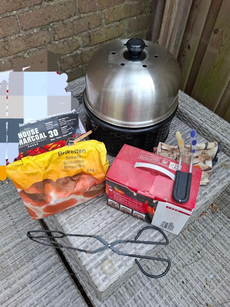 Cobb Pro barbecue met toebehoren zgan, Tuin en Terras, Houtskoolbarbecues, Ophalen of Verzenden, Zo goed als nieuw, Cobb, Met accessoires