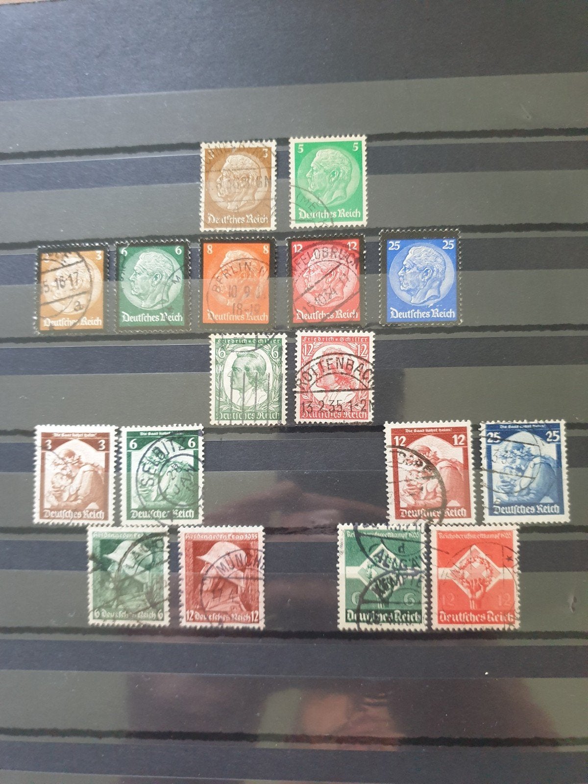 Duitsland Reich oude verzameling postzegels, Ophalen of Verzenden, Buitenland