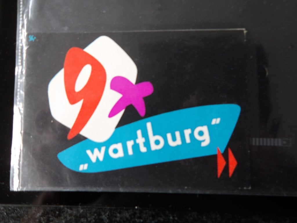Wartburg 9x folder, Ophalen of Verzenden, Zo goed als nieuw, Overige merken