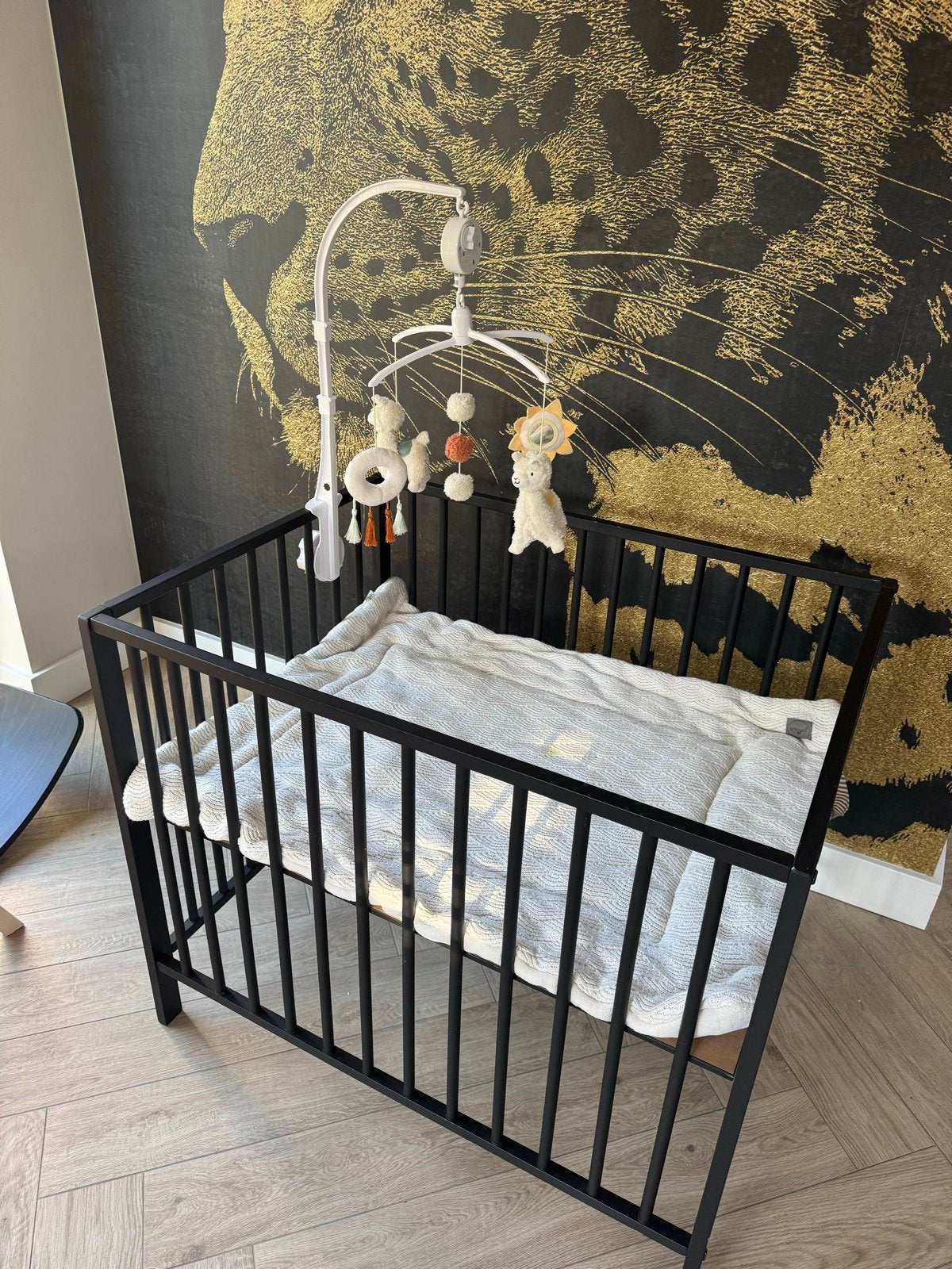 Babypark Box Felix II met Boxkleed Jolijn en Muziekmobiel, Kinderen en Baby's, Ophalen, Gebruikt, Rechthoekig, Boxkleed
