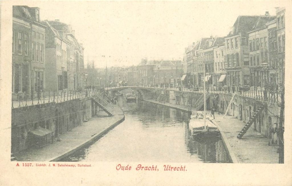 379-061-005 Utrecht Oude Gracht, Ophalen of Verzenden, Voor 1920, Utrecht