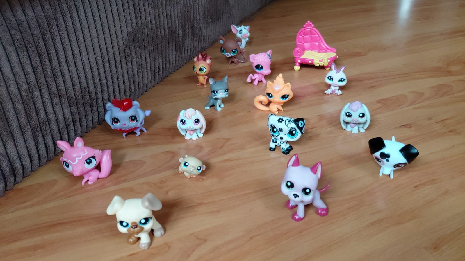 Littlest Pet Shop Lot 16x + troon - 100% Origineel Hasbro, Ophalen of Verzenden, Zo goed als nieuw
