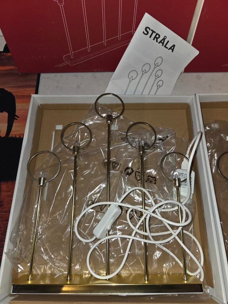 2x Ikea Stråla, Huis en Inrichting, Ophalen of Verzenden, Zo goed als nieuw, Minder dan 50 cm