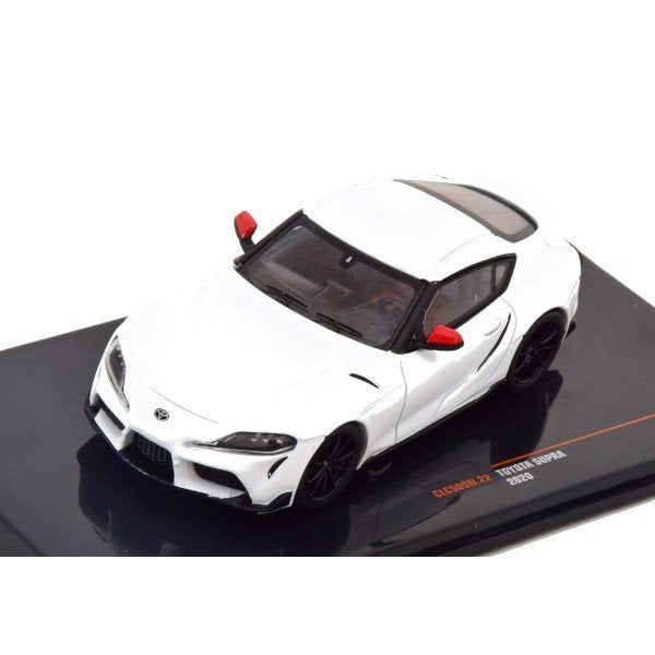 Toyota Supra 2020 Wit Schaal 1/43 Ixo Models Nieuw, Hobby en Vrije tijd, Modelauto's | 1:43, Overige merken, Schaal, Auto, Nieuw