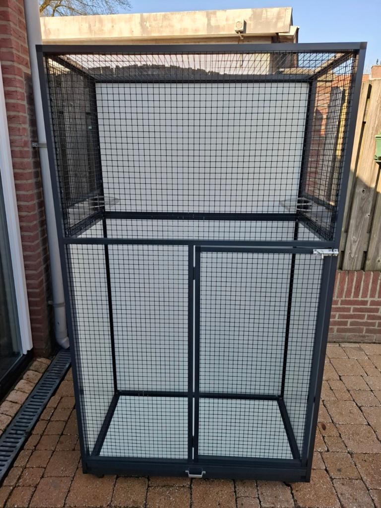 Papegaaienkooi, Dieren en Toebehoren, Vogels | Hokken en Kooien, Ophalen, Metaal, Vogelkooi