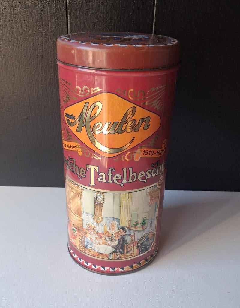 Beschuitbus van der Meulen Friesche Tafelbeschuit., Ophalen of Verzenden, Gebruikt, Beschuit, Overige merken