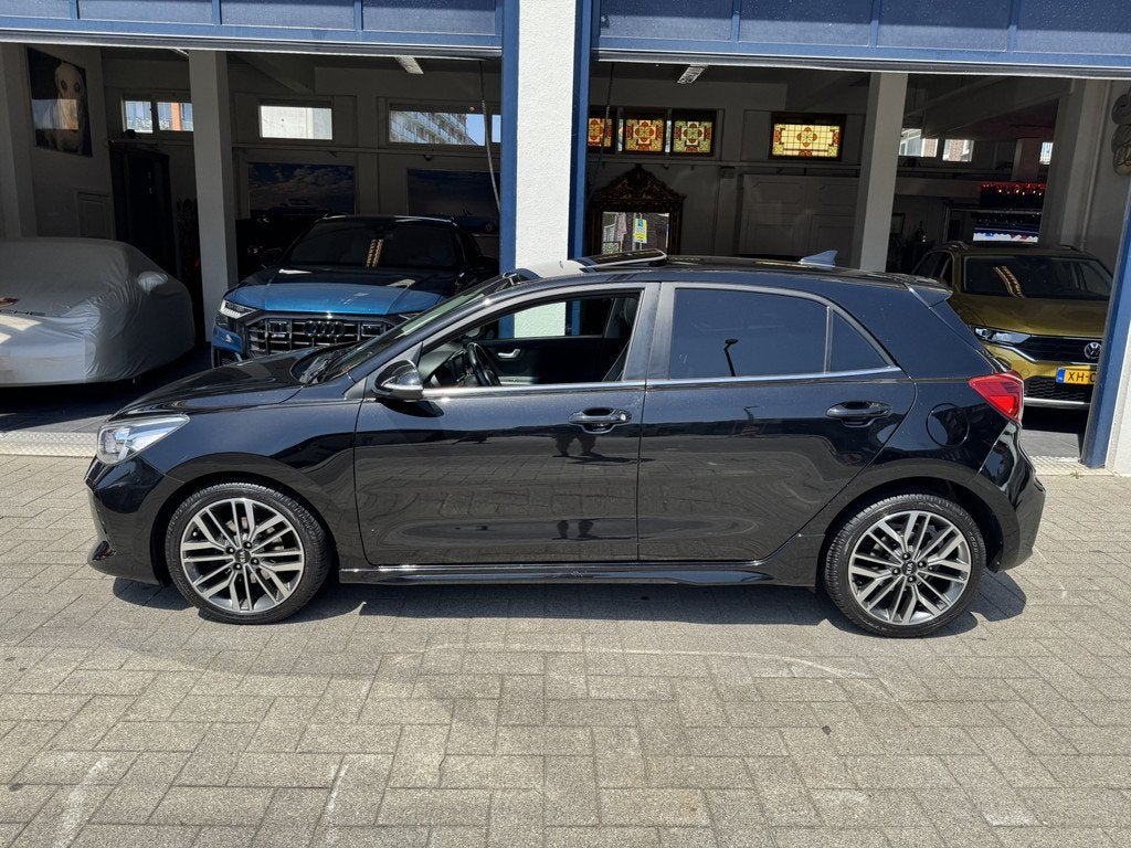 Kia Rio 1.0 TGDI GT-Line AUTOMAAT/DAK/CARPLAY (bj 2019), Auto's, Kia, Gebruikt, Euro 6, Bedrijf, 3 cilinders
