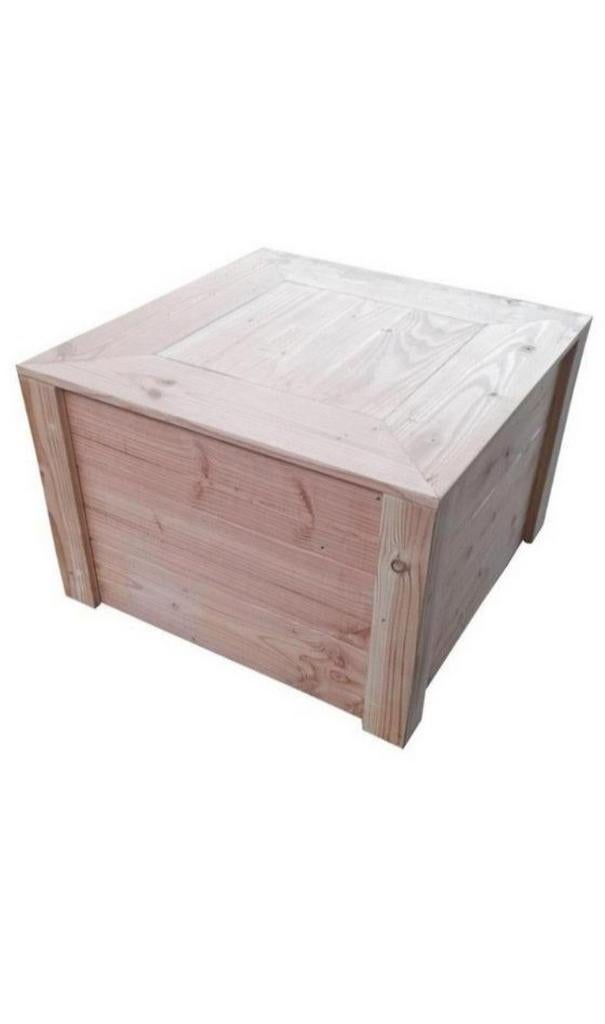 Loungetafel met Dienblad - Robuust & Stijlvol, Huis en Inrichting, Tafels | Salontafels, Ophalen, 50 tot 100 cm, Landelijk, Robuust, Modern