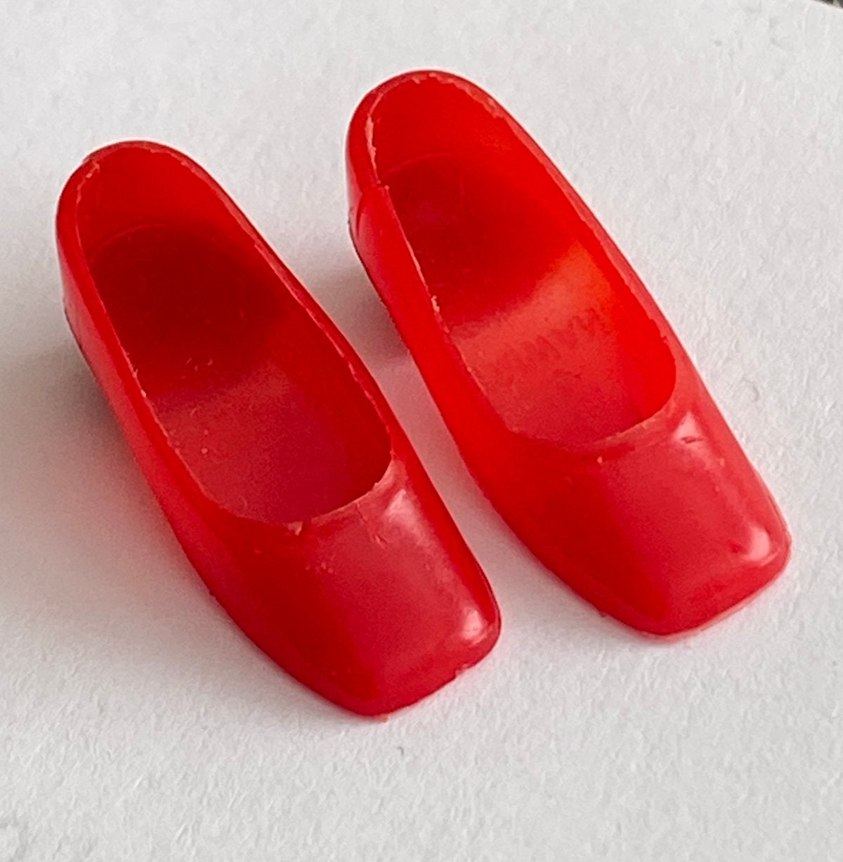 Vintage Barbie Francie 70 s schoenen Mattel, Verzamelen, Ophalen of Verzenden, Accessoires