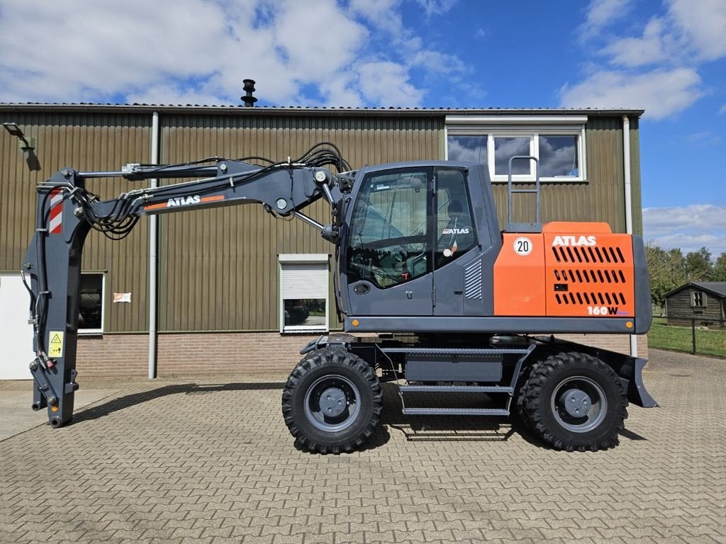 Atlas 160W, Zakelijke goederen, Machines en Bouw | Kranen en Graafmachines, Graafmachine