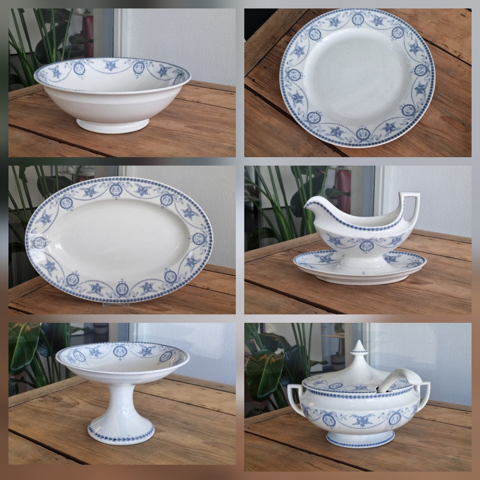 Societe Ceramique Empire blauw, Verzenden