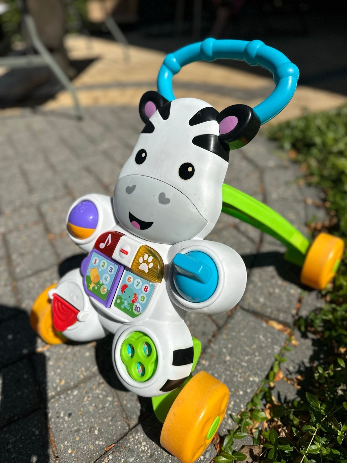 Fisher-Price Zebra Loopwagen met Geluid, Kinderen en Baby's, Speelgoed | Fisher-Price, Ophalen, Gebruikt, Duw- of Trekspeelgoed