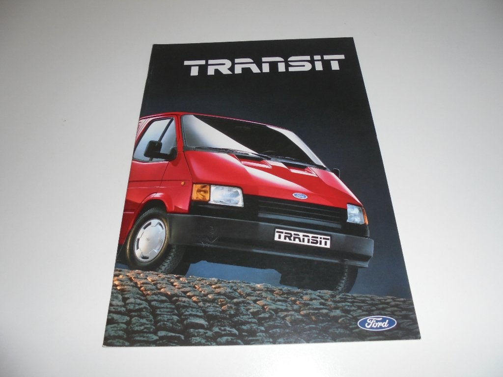 brochure Ford Transit  1986, Ophalen of Verzenden, Nieuw, Ford