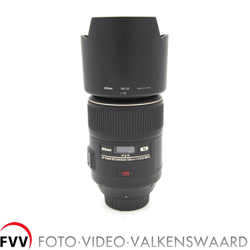 Nikon AF-S Micro 105 mm F2.8G ED VR N, Ophalen of Verzenden, Zo goed als nieuw, Xxx, Xxx