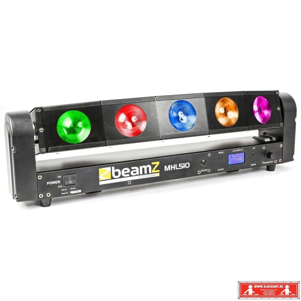 Beamz MH 510 led colorsweeper, Ophalen of Verzenden, Nieuw, Licht, Kleur