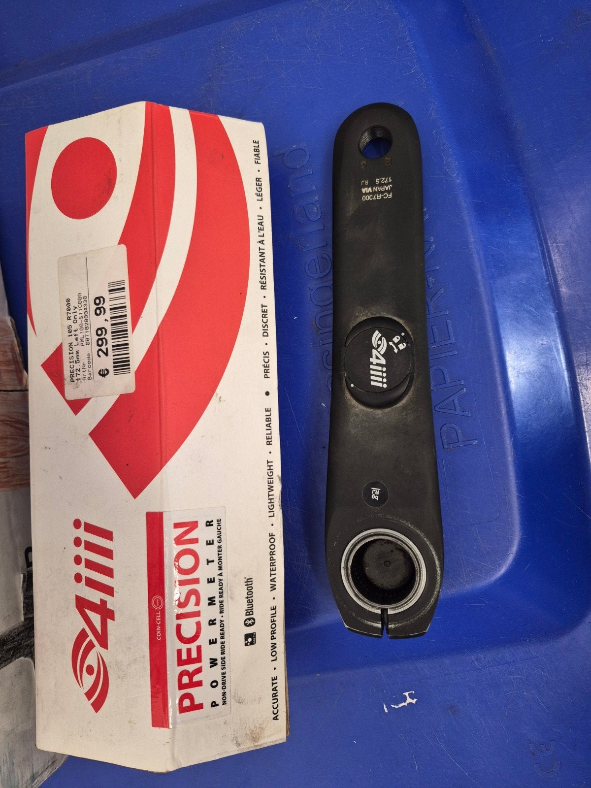4iiii Precision Powermeter Shimano 105 FC-R7000, Crankstel of Pedalen, 4iiii, Ophalen of Verzenden, Zo goed als nieuw
