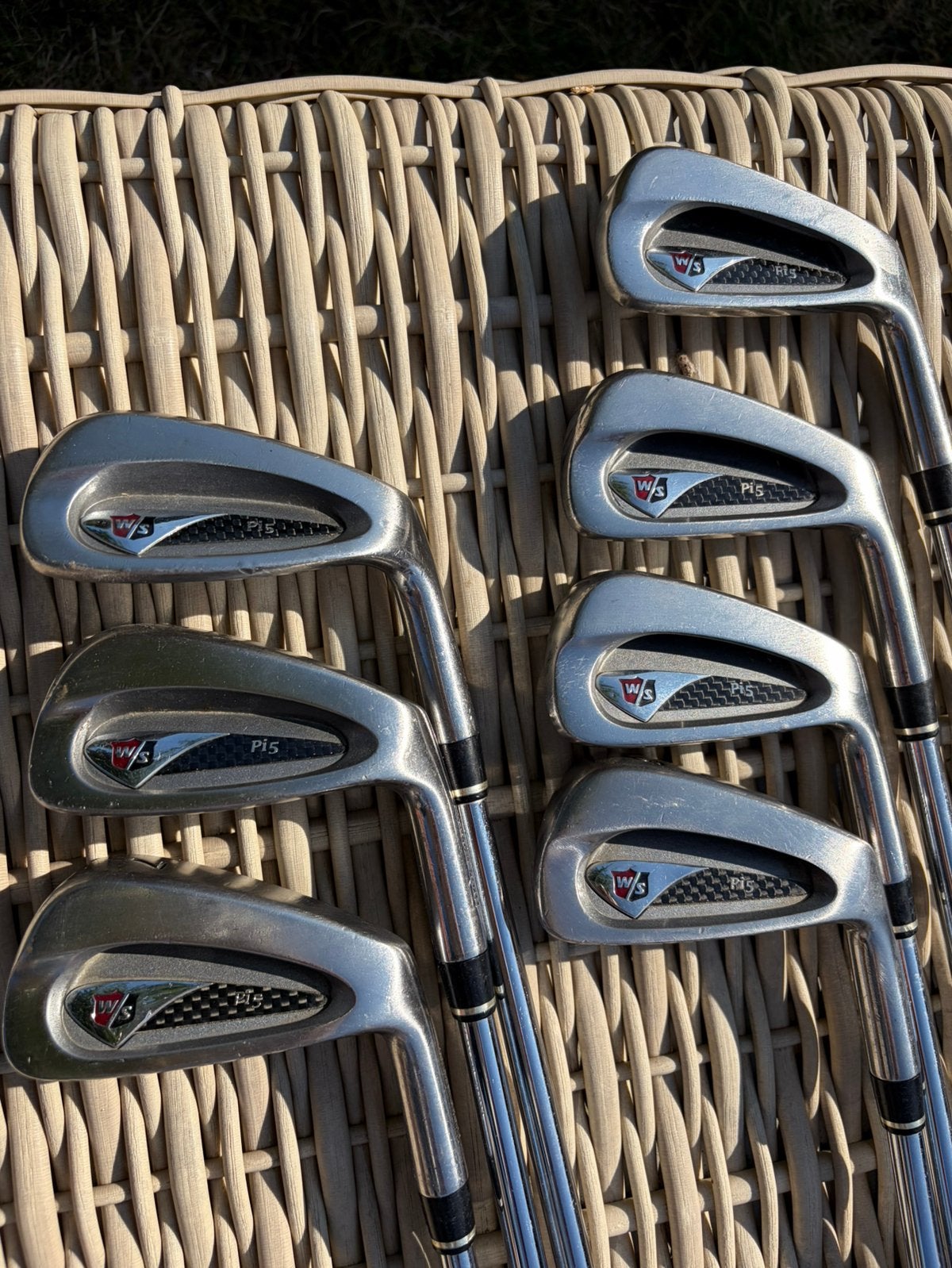 Wilson Staff Pi5 golfset ijzers | Stiff flex | 3-9, Ophalen, Gebruikt, Set, Overige merken