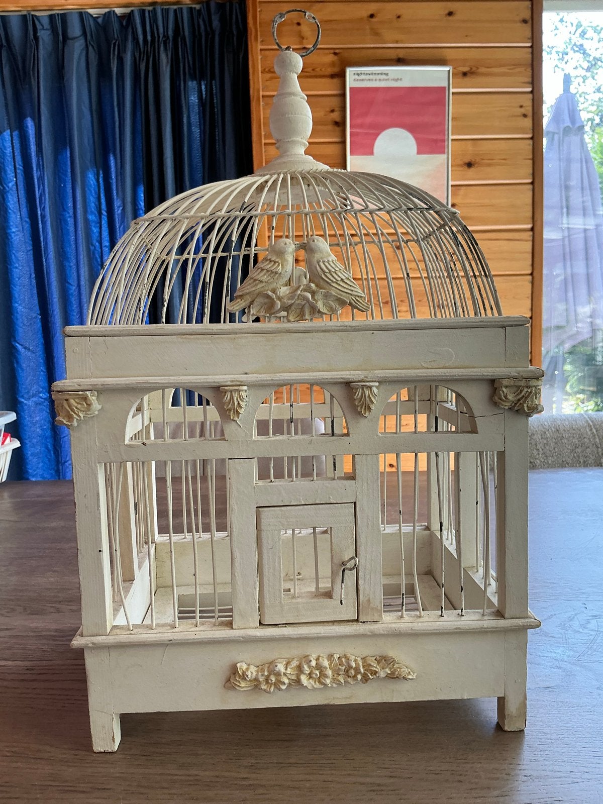 Vintage Vogelkooitje, Antiek en Kunst, Curiosa en Brocante, Ophalen